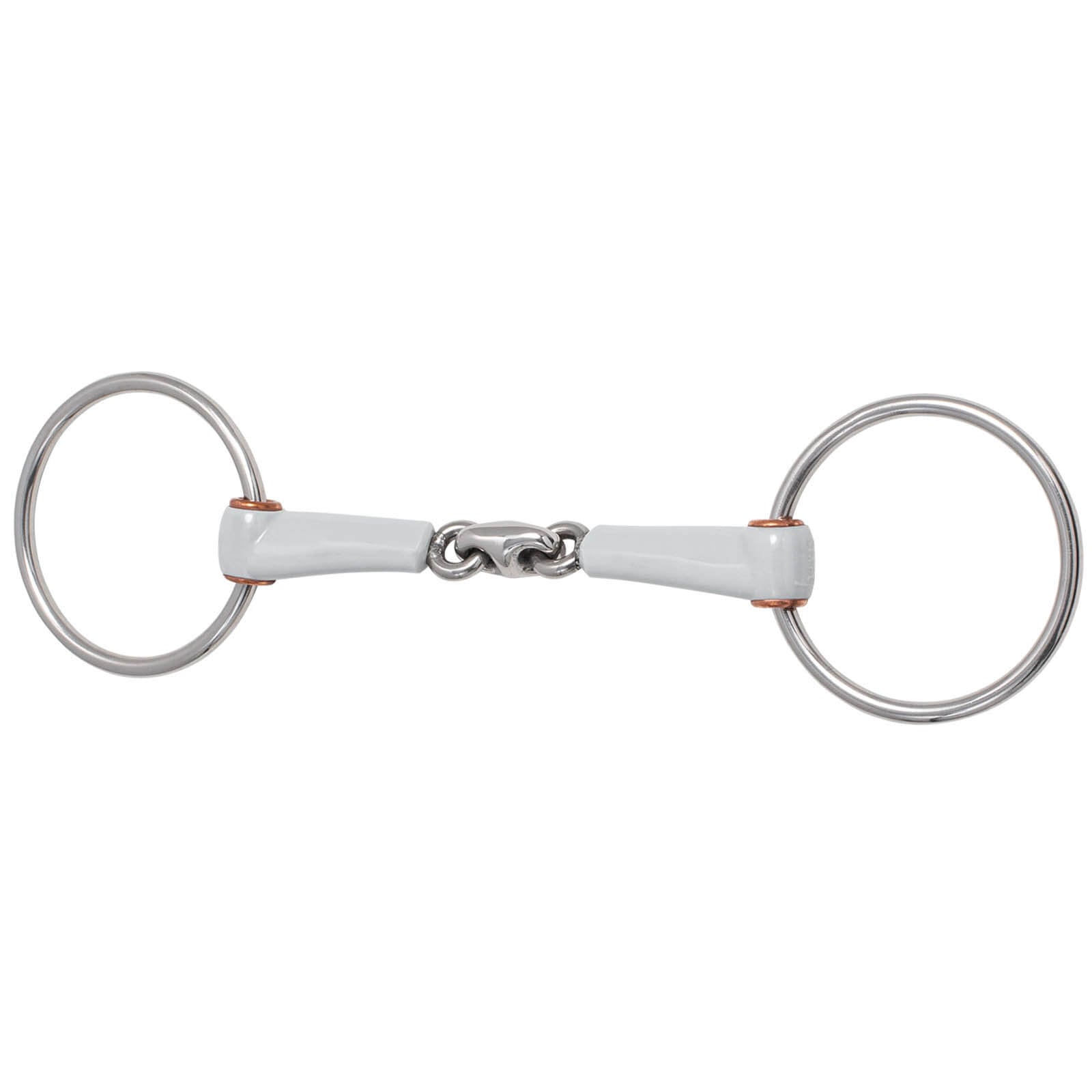 Wassertrense Doppelt Gebrochen Medium 18 mm Ring 7,5 cm Gebiss