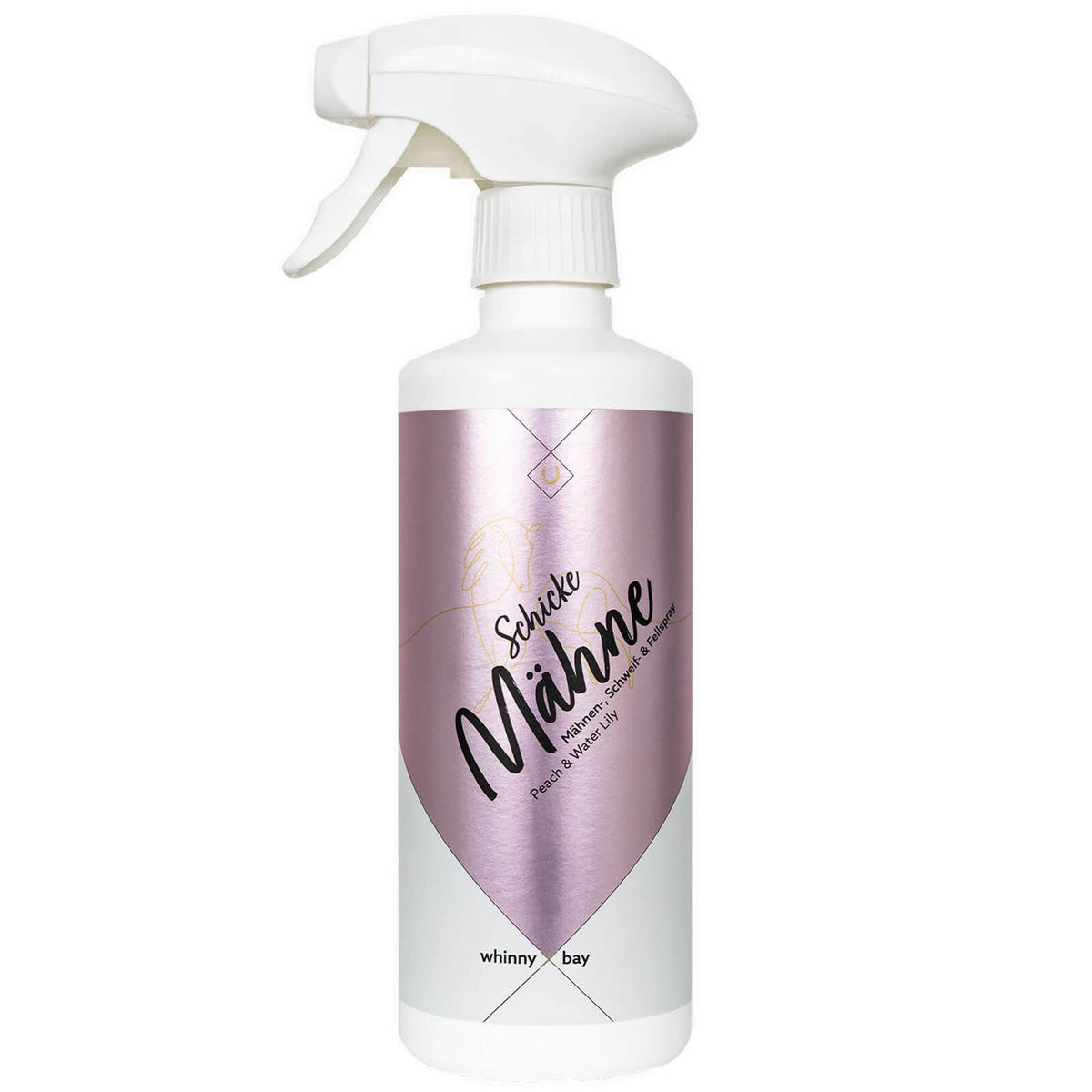 Mähnenspray Schicke Mähne Peach & Water Lily Glanzspray Schweifspray